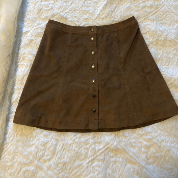 Abercrombie & Fitch Dresses & Skirts - Abercrombie and Fitch Brown Button Down Skirt